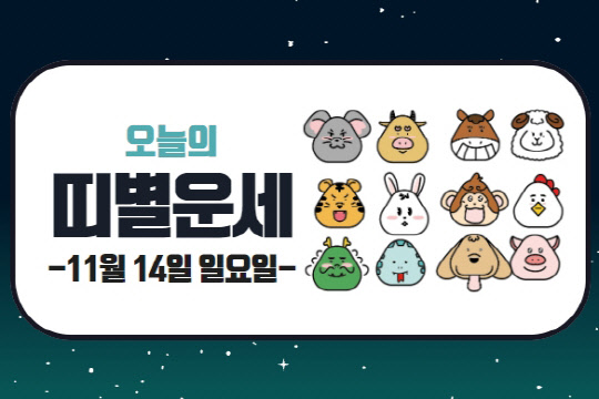 오늘의 운세 및 띠별 운세